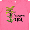 thumbnail image 4 of Inktastic Nebraska Girl Goldenrod Flower Girls Toddler T-Shirt, 4 of 5