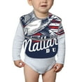 thumbnail image 6 of Easygdp Mallard Duck With American Flag Bibs For Babies, Baby Bibs for Eating, Toddler Bibs, Waterproof Bibs, Feeding Bibs, for Toddlers, Boys, Girls, 6 of 8