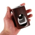 thumbnail image 5 of UPKOCH Sticky Wall Toothpaste Dispenser Brown 1Pack 3.7X2.1X2.0In, 5 of 8