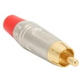 thumbnail image 3 of 5Pcs Gold Plating Rca Male Welding Plug Audio Connector with Zinc Alloy Shell, 3 of 8