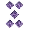 thumbnail image 1 of Qarigey Pañuelo Ropa a juego Head Wrap Bufanda DIY Crafting Cuadrado Moda Bandanas Compras Púrpura Púrpura 5piezas, 1 of 6