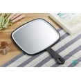 thumbnail image 2 of Hand Mirror, Extra Large Black Handheld Mirror With Handle, 9" W X 12.4" L, 2 of 9