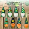 thumbnail image 4 of sweethay St. Patrick Day Pendant Festival Ornament Faceless Dolls Pendants Scene Layout Adorable Plush Gnome Doll Tipo 3 Tipo 3 1 Pc sweethay HA061944-03B, 4 of 7
