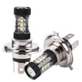 thumbnail image 1 of Spptty H4 LED Bulb,2 pcs H4 12V-24V 80W Car High Power Bright LED Fog Daytime Light Bulbs,Fog Light Bulbs, 1 of 8
