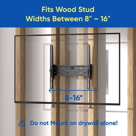 ONN TILTING TV WALL MOUNT FOR 19″ TO 50″ TVS, UL LISTED, UP TO 12° TILTING