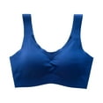 thumbnail image 2 of abtuhar Women Plus Size Bras,Push Up Bras for Women,Fashion Solid Color Wire Free Bra Everyday Underwear, 2 of 3
