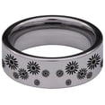 thumbnail image 4 of Daisy Tungsten Carbide Ring, 4 of 9