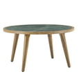 thumbnail image 3 of Pemberly Row Contemporary 34" Round Cocktail Table with Sintered Stone, 3 of 8