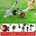 thumbnail image 3 of Tanbaby Electric Weed Wacker Attachment Wheels for 8/9” Weed Eater, Adjustable Cordless String Trimmer Auxiliary Wheels, Tool Pole Dia 26-28mm Adjustable Support Wheel, 3 of 7