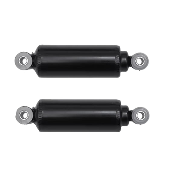 2Pcs Truck Shock Absorbing Seat Parts Truck Adjustable Pressure Seat Damper Air Suspension Seat Parts,2 * Truck Shock Absorbing Seat Parts,Black