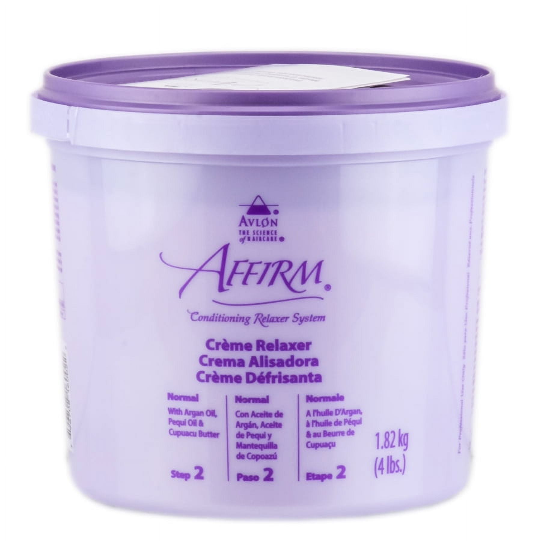 Avlon Affirm Creme Relaxer - 4 lb (Original: Normal (Sodium Hydroxide))