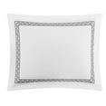 thumbnail image 3 of Chic Home Nella 7-Piece Solid Color Cotton Duvet Set, Queen, Black, 3 of 6