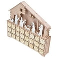 thumbnail image 2 of Advent Calendar Ornament, Christmas Advent Calendar Multipurpose Reusable Exquisite LED Light  For Holiday Decoration For Office, 2 of 8
