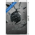 thumbnail image 3 of Netflix The Witcher: Season 3 - Medallion Key Art Wall Poster with Push Pins, 14.725" x 22.375", 3 of 4