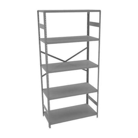 Tennsco Metal Shlvng,Cap:250 lb,18inx72inx36in ESP-1836