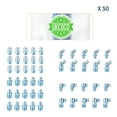 thumbnail image 5 of UKCOCO 50Pcs A0829 Grease Fitting Assortment Kit Grease Zerks Assortment Set (Silver), 5 of 5