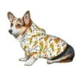 thumbnail image 6 of Uemuo Pizza Slices for Winter Dog Hoodie Sweatshirts with Pockets Warm Dog Clothes for Small Dogs Chihuahua-Medium, 6 of 8