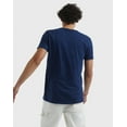 thumbnail image 3 of Hanes Perfect-T Unisex Tri-Blend Short Sleeve T-Shirt Solid Navy L, 3 of 10