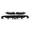 Black Diffuser Lip w/ Red Brake Lamp, variant on Ikon Motorsports Compatible with 15-23 Charger SRT Rear Bumper Diffuser Lip Valance W/ LED Brake Light Lamp