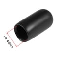 thumbnail image 3 of Uxcell 0.24'' Screw Thread Protector Vinyl End Caps Rubber Black 20pcs, 3 of 3
