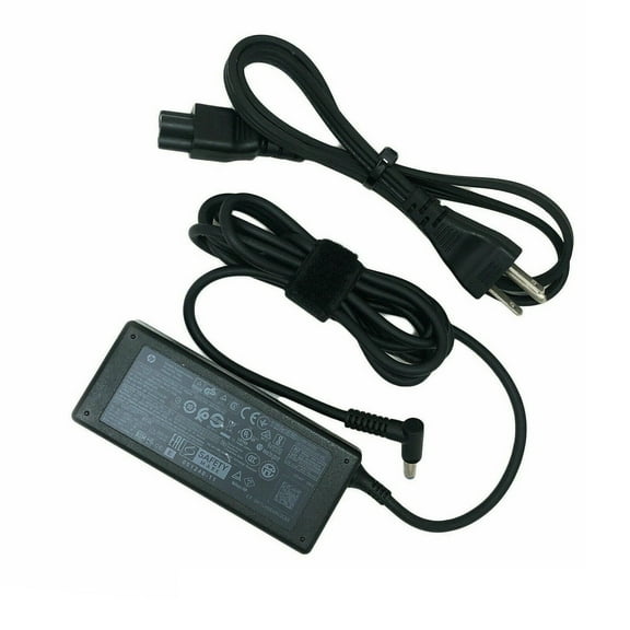 HP 65W AC Adapter 19.5V 3.33A Model TPN-DA14 P/N L25298-003 w/Cord Black New Genuine