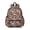 Football and Basketball Black Pattern-1, variant on Football and Basketball Black Pattern Cute School Backpack with Padded Back and Adjustable Shoulder Straps 13.4"x11"x4.7"