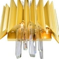 thumbnail image 3 of CWI Lighting Cityscape 5 Light Contemporary Metal Wall Sconce in Satin Gold, 3 of 5