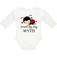 thumbnail image 3 of Inktastic Loved by My Auntie Ladybug Boys or Girls Long Sleeve Baby Bodysuit, 3 of 5
