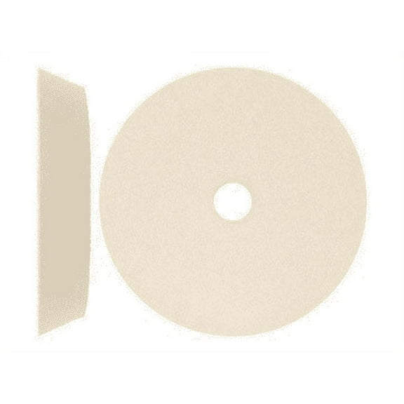 1PK S.M. Arnold 49-047 7" Velocity DX Foam Pad - White - Soft Ultra-Finishing Pad