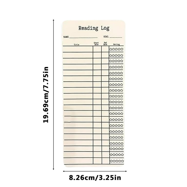 2025-new-reading-list-bookmark-reading-log-bookmark-library-card-bookmark-library-book-club-card-bookmark-tracker-for-book-lovers-reading-chart-for-students-adults-a-3pc-walmart-com