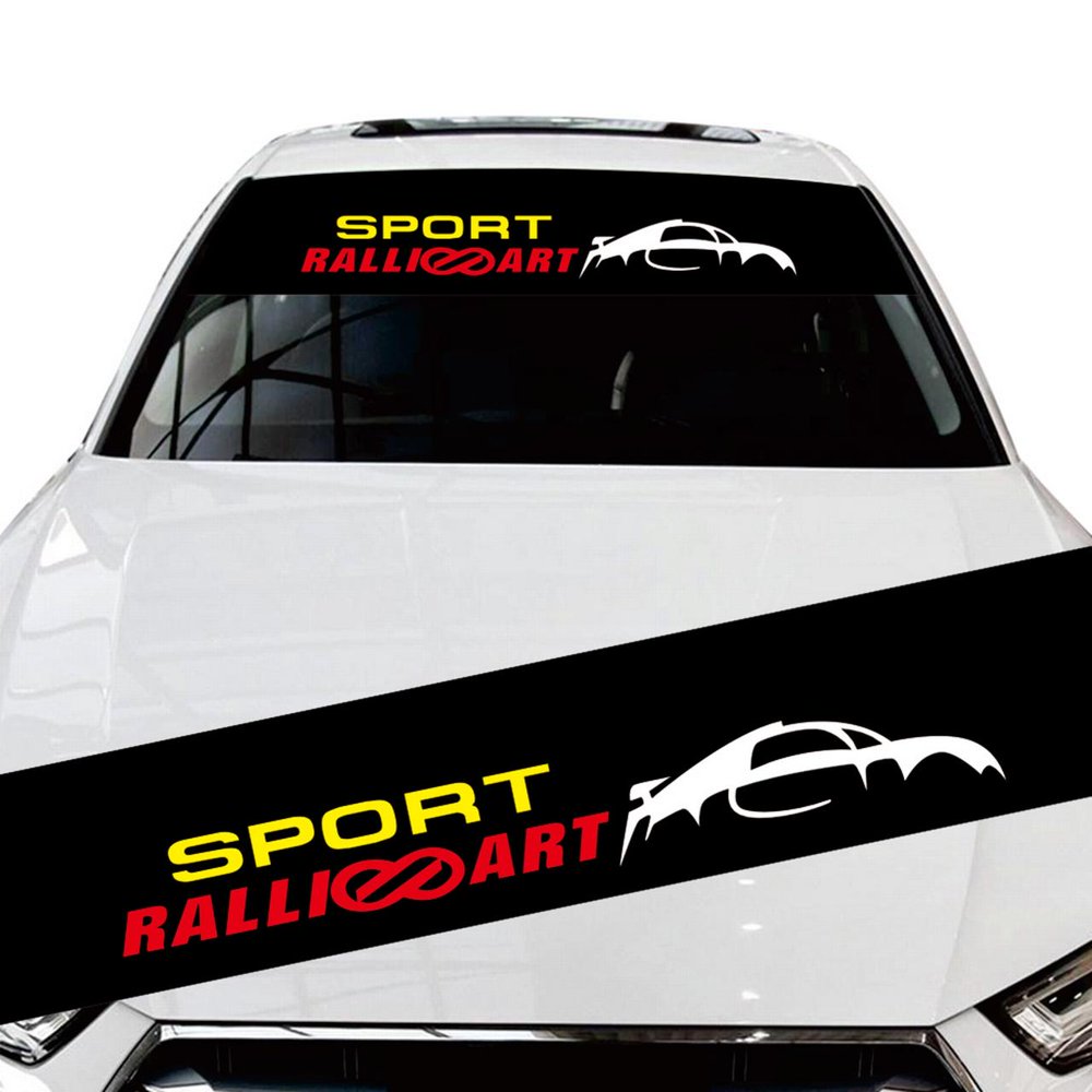 Car Stickers Personality Sports Sticker Front Windshield Universal