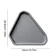 thumbnail image 3 of Bandeja de Plástico Triangular Reforzada y Resistente a Altas Temperaturas, Bandeja para Alimentos, Bandeja Escarchada para Restaurantes., 3 of 6