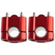 thumbnail image 1 of CHAO (Rojo) Par de elevadores universales de manillar de motocicleta de aleación de aluminio duradero para manillar de 22 mm/28 mmAutos y motocicletas'Motocicletas, accesorios y piezas'Manillares, con, 1 of 5