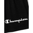 thumbnail image 3 of Champion Girls’ Side Taped French Terry Shorts, Sizes 7-16, 3 of 3