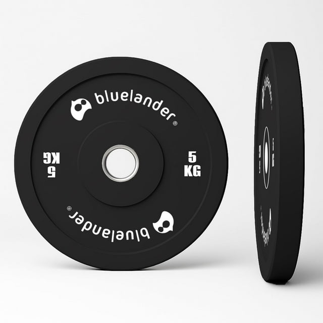 Par de Discos Olimpicos 5 kg Bluelander, Discos para Barra