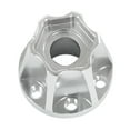 thumbnail image 1 of maskred Moyeux de Roue 4PCS pour Chenille RC 1 10 9 2 Jantes Haute Performance Upgrade Silver 15mm 1Set, 1 of 6
