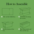 thumbnail image 7 of 8x6x3 Durable Brown Corrugated Boxes Set of 25, Shipping & Storage Solutions, 7 of 7