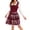 Red, variant on erfcxs Oktoberfest Dress Court Style Cosplay Bavarian Print Lace Up Bodice Full Skirt