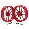 thumbnail image 4 of Tubeless 17" Front Rear Supermoto Cast Wheels for Honda CRF250R CRF450R 04-12, 4 of 5