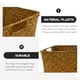 thumbnail image 5 of 1 cesta tejida para algas, caja de almacenamiento rectangular duradera para organizar el hogar., 5 of 7