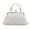 White, variant on 2026 Elegant Rose Clutch for Women Floral Kiss Lock Evening Bag Cute Flower Formal Purse For Wedding