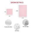 thumbnail image 7 of Pink Geometric Kitchen Dish Towels for Drying Dishes Set of 4, Modern Minimalism Solid Color Striped Waffle Weave Microfiber Hand Tea Bathroom Towels Quick Dry & Absorbent Towel 12x12, 7 of 7