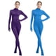 thumbnail image 5 of Elegante blusa de seda color leche para mujer, ajustada, de manga larga, color liso, temática cinematográfica popular, para jóvenes de 18 a 24 años., 5 of 5