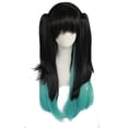 thumbnail image 1 of Demon Slayer Tokitou Muichirou Pelucas Pelucas de pelo sintético largo Gorra, 1 of 2