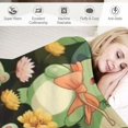 thumbnail image 3 of Orinice Frog Blanket Super Soft Warm Animal Flannel Throw Blankets for Boys Girls Adults Lovers for Couch Sofa Bed Office Gifts  50x60in, 3 of 6