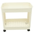 thumbnail image 4 of WRITWAA Cart Organizer Beige Plastic Mobility for Toiletries 1 Set, 4 of 7