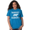 thumbnail image 2 of Funny Hungry Hangry Hippos Men's Graphic T Shirt Tees Brisco Brands X, 2 of 6
