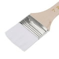 thumbnail image 3 of Uxcell 24Pcs 6" Paint Brush 1.6" Width Soft Nylon Bristle with Wood Handle for Wall, Cabinets, Fences White, 3 of 5