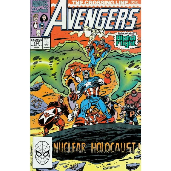 Avengers, The #324 VF ; Marvel Comic Book