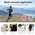 thumbnail image 4 of SUWU Rechargeable Pulse Oximeter Fingertip, Accurate Heart Rate Monitor, Oxygen Monitor Fingertip for Sports and Aviation Use,with USB Charging Cable and Lanyard (Rose Gold), 4 of 7